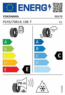 Yokohama Geolandar A/T-S G015 245/70R16 106T (Εως 10-ατοκες δοσεις)
