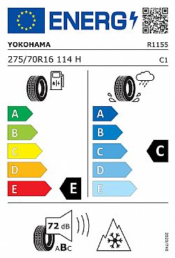 Yokohama Geolandar A/T-S G015 275/70R16 114H (Εως 10-ατοκες δοσεις)