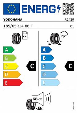 Yokohama ES32 185/65/R14 86T (Εως 10-ατοκες δοσεις)