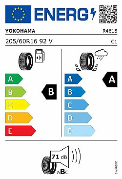 Yokohama 205/60/R16 92V BLUEARTH-GT AE51 (Εως 10-ατοκες δοσεις)