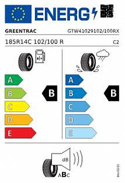 GREENTRACK 185R14C 102/100R SUPERANGE-VAN (Εως 10-ατοκες δοσεις)