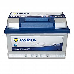 Varta Blue E43 - 12V 72 Ah - 680CCA A(EN) (Εως 6-ατοκες δοσεις)